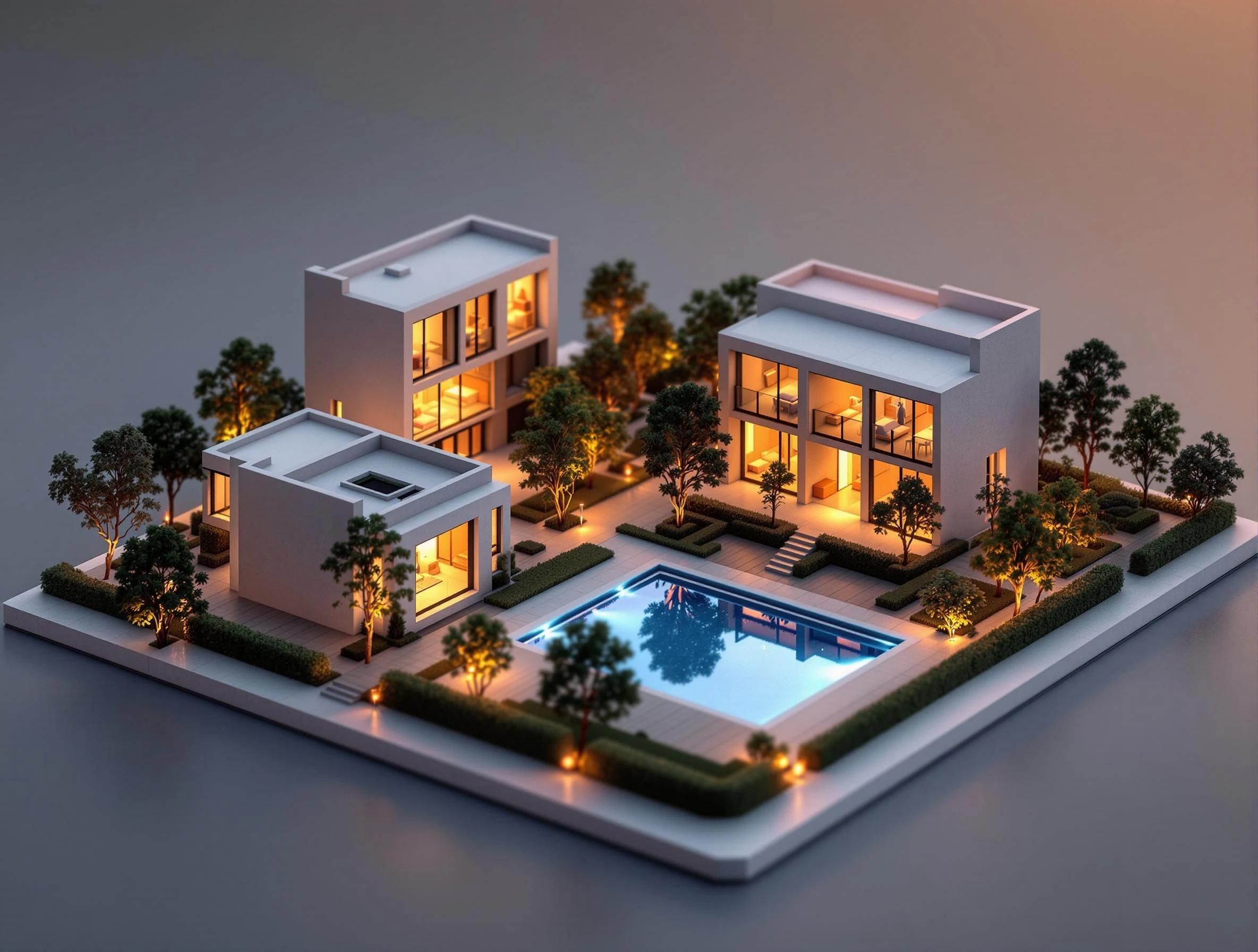 Modernes Hotelzimmer mit intelligenter Sareho-Automatisierung, vernetzte Gebäudetechnik und digitale Gästeservices